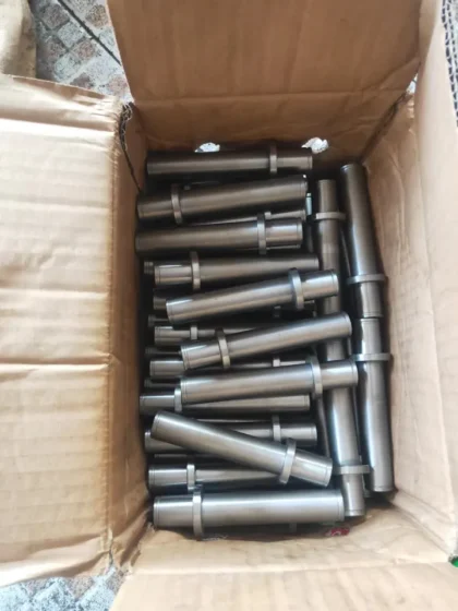 Chrome Plated CNC Part Shaft Mild Steel Crimp Shaft CNC Machined, Solid Shaft, Customizable