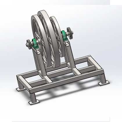 Buy Custom Sizes Machined 100KG Electric Flywheel Energy Storage Systems